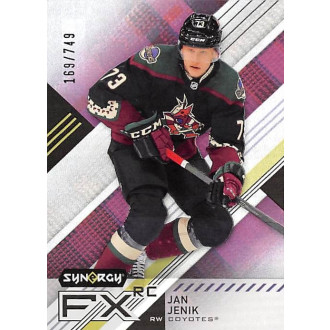 Insertní karty - Jeník Jan - 2021-22 Synergy Synergy FX Rookies No.FXR-JJ