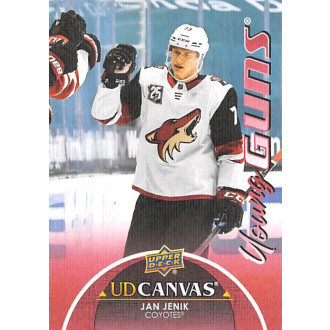 Insertní karty - Jeník Jan - 2021-22 Upper Deck Canvas Young Guns No.97