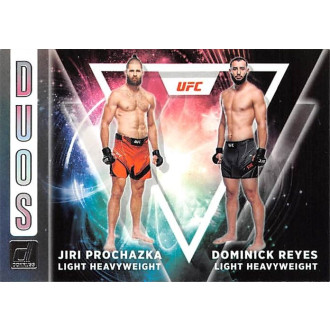 UFC - Procházka Jiří, Reyes Dominick - 2022 Donruss UFC Duos No.7