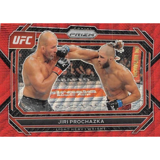 UFC - Procházka Jiří - 2023 Prizm UFC Ruby Wave Prizm No.54