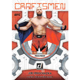 UFC - Procházka Jiří - 2022 Donruss UFC Craftsmen Press Proof No.1