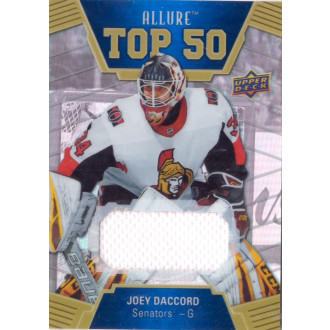 Jersey karty - Daccord Joey - 2019-20 Allure Top 50 Jerseys white No.T50-12