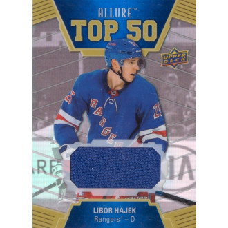 Jersey karty - Hájek Libor - 2019-20 Allure Top 50 Jerseys No.T50-19