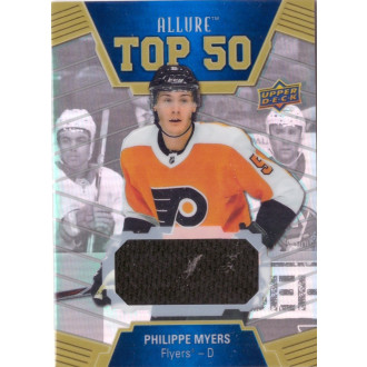 Jersey karty - Myers Philippe - 2019-20 Allure Top 50 Jerseys black No.T50-41