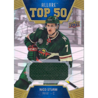 Jersey karty - Sturm Nico - 2019-20 Allure Top 50 Jerseys No.T50-43