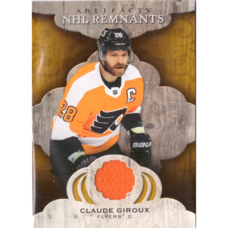 Jersey karty - Giroux Claude - 2021-22 Artifacts NHL Remnants No.NR-CG