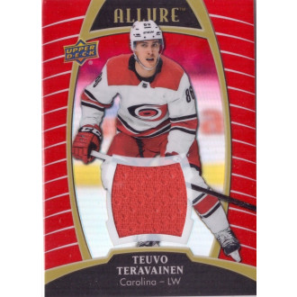 Jersey karty - Teravainen Teuvo - 2019-20 Allure Red Rainbow Jerseys No.22