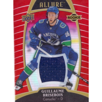 Jersey karty - Brisebois Guillaume - 2019-20 Allure Red Rainbow Jerseys blue No.63