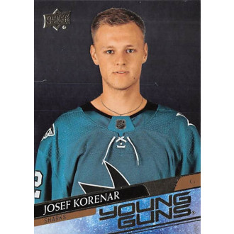 Češi v zámoří - Kořenář Josef - 2020-21 Upper Deck Silver Foil Young Guns No.715