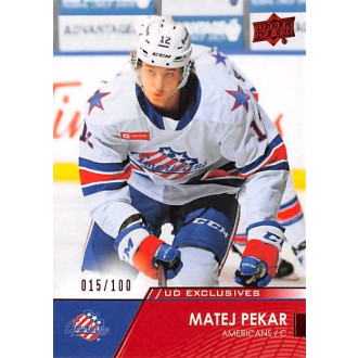 Karty AHL - Pekař Matěj - 2021-22 Upper Deck AHL Exclusives No.86