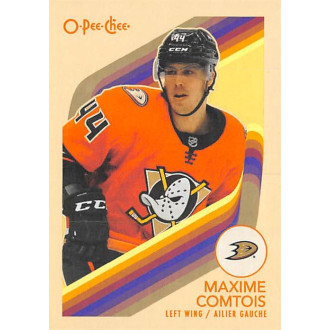 Paralelní karty - Comtois Maxime - 2023-24 O-Pee-Chee Retro No.468