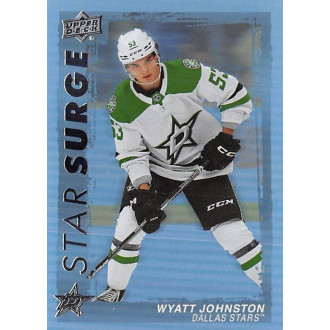 Insertní karty - Johnston Wyatt - 2023-24 Upper Deck Star Surge No.22