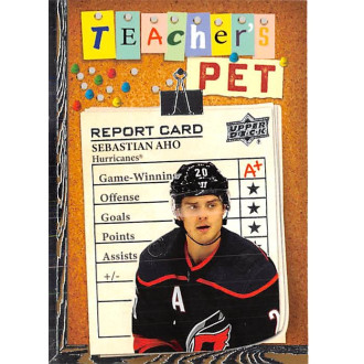 Insertní karty - Aho Sebastian - 2023-24 Upper Deck Teachers Pet No.9