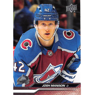 Řadové karty - Manson Josh - 2023-24 Upper Deck No.298