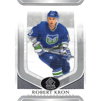 Řadové karty - Kron Robert - 2020-21 SP Signature Edition Legends No.210