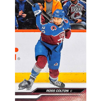 Řadové karty - Colton Ross - 2023-24 Upper Deck No.535