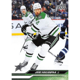 Řadové karty - Hakanpaa Jani - 2023-24 Upper Deck No.547