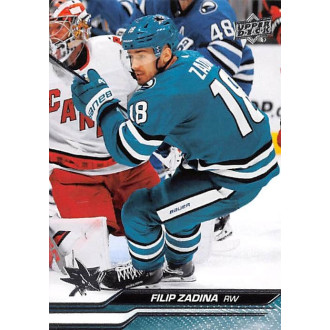 Řadové karty - Zadina Filip - 2023-24 Upper Deck No.614