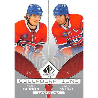 Insertní karty - Caufield Cole, Suzuki Nick - 2022-23 SP Authentic Collaborations No.C5