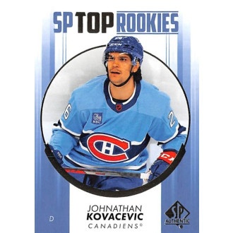 Insertní karty - Kovacevic Jonathan - 2022-23 SP Authentic Top Rookies Blue No.TR31