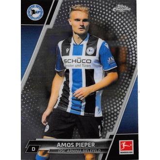 Německo - Pieper Amos - 2021-22 Topps Chrome Bundesliga No.20