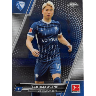 Německo - Asano Takuma - 2021-22 Topps Chrome Bundesliga No.25