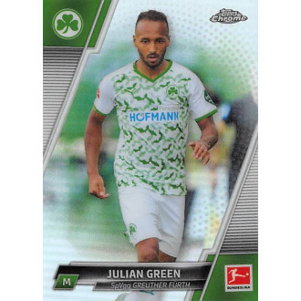 Německo - Green Julian - 2021-22 Topps Chrome Bundesliga Refractor No.47