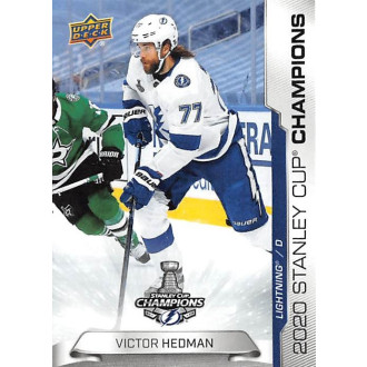 Řadové karty - Hedman Victor - 2020-21 Upper Deck Stanley Cup Champions No.1