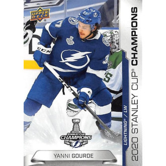 Řadové karty - Gourde Yanni - 2020-21 Upper Deck Stanley Cup Champions No.16