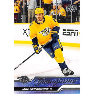 Řadové karty - Livingstone Jake - 2023-24 Upper Deck Young Guns No.245