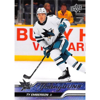 Řadové karty - Emberson Ty - 2023-24 Upper Deck Young Guns No.460