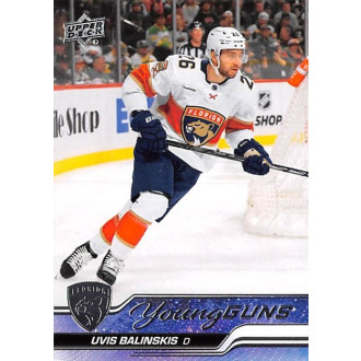 Řadové karty - Balinskis Uvis - 2023-24 Upper Deck Young Guns No.476