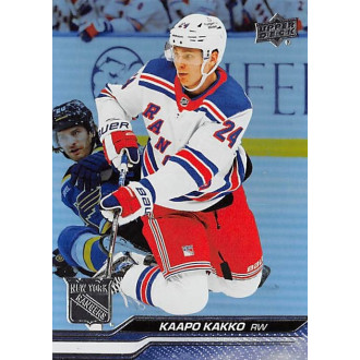 Paralelní karty - Kakko Kaapo - 2023-24 Upper Deck Silver Foil No.123