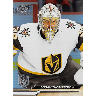 Paralelní karty - Thompson Logan - 2023-24 Upper Deck Silver Foil No.185