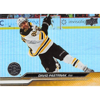 Paralelní karty - Pastrnak David - 2023-24 Upper Deck Silver Foil No.265