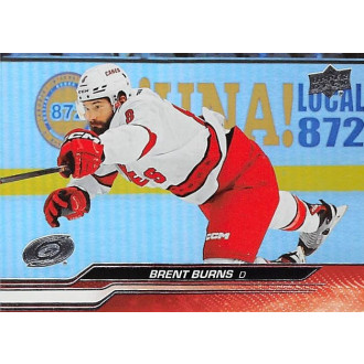 Paralelní karty - Burns Brent - 2023-24 Upper Deck Silver Foil No.285