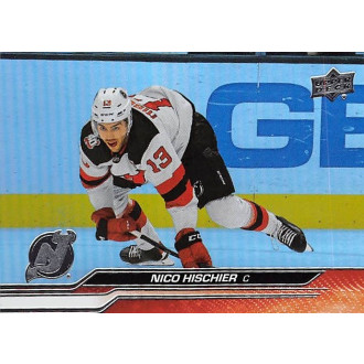 Paralelní karty - Hischier Nico - 2023-24 Upper Deck Silver Foil No.356