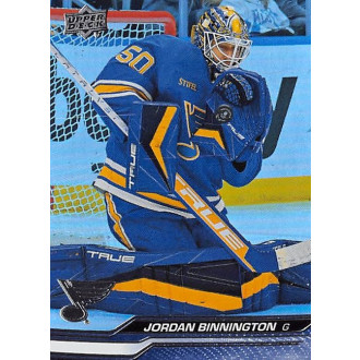 Paralelní karty - Binnington Jordan - 2023-24 Upper Deck Silver Foil No.410