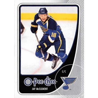 Řadové karty - McClement Jay - 2010-11 O-Pee-Chee No.125