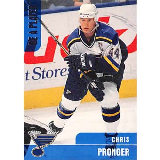 Řadové karty - Pronger Chris - 1999-00 BAP Memorabilia No.89