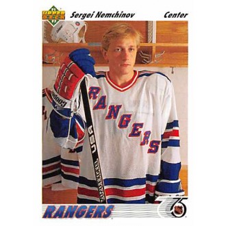 Řadové karty - Nemchinov Sergei - 1991-92 Upper Deck No.355