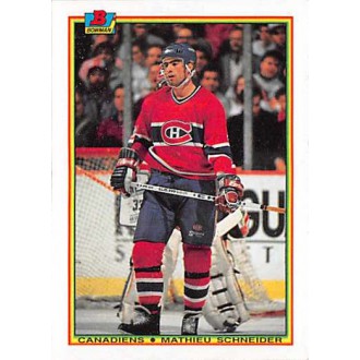 Řadové karty - Schneider Mathieu - 1990-91 Bowman No.52