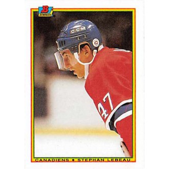 Řadové karty - Lebeau Stephan - 1990-91 Bowman No.53