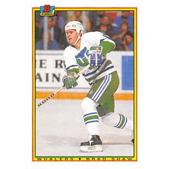 Řadové karty - Shaw Brad - 1990-91 Bowman No.260