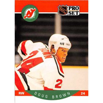 Řadové karty - Brown Doug - 1990-91 Pro Set No.163