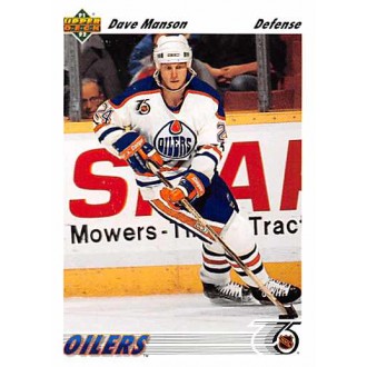 Řadové karty - Manson Dave - 1991-92 Upper Deck No.548