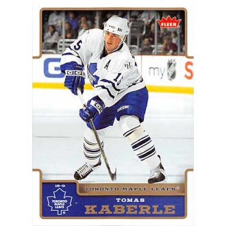 Řadové karty - Kaberle Tomáš - 2006-07 Fleer No.186