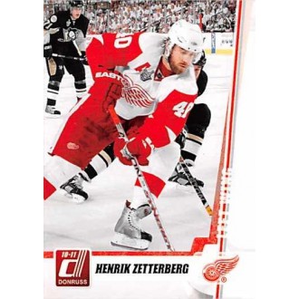 Řadové karty - Zetterberg Henrik - 2010-11 Donruss No.63