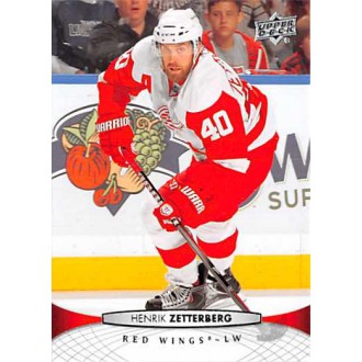 Řadové karty - Zetterberg Henrik - 2011-12 Upper Deck No.138