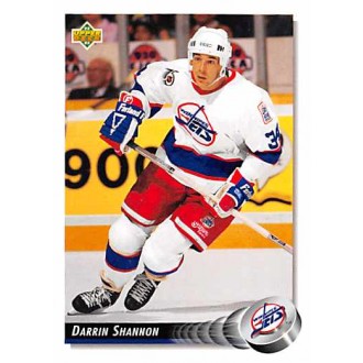 Řadové karty - Shannon Darrin - 1992-93 Upper Deck No.132